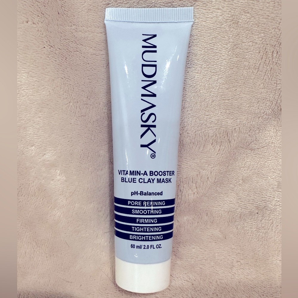 Mudmasky Vitamin A Booster Blue Clay Mask - Retinol Alternative - Originally $49